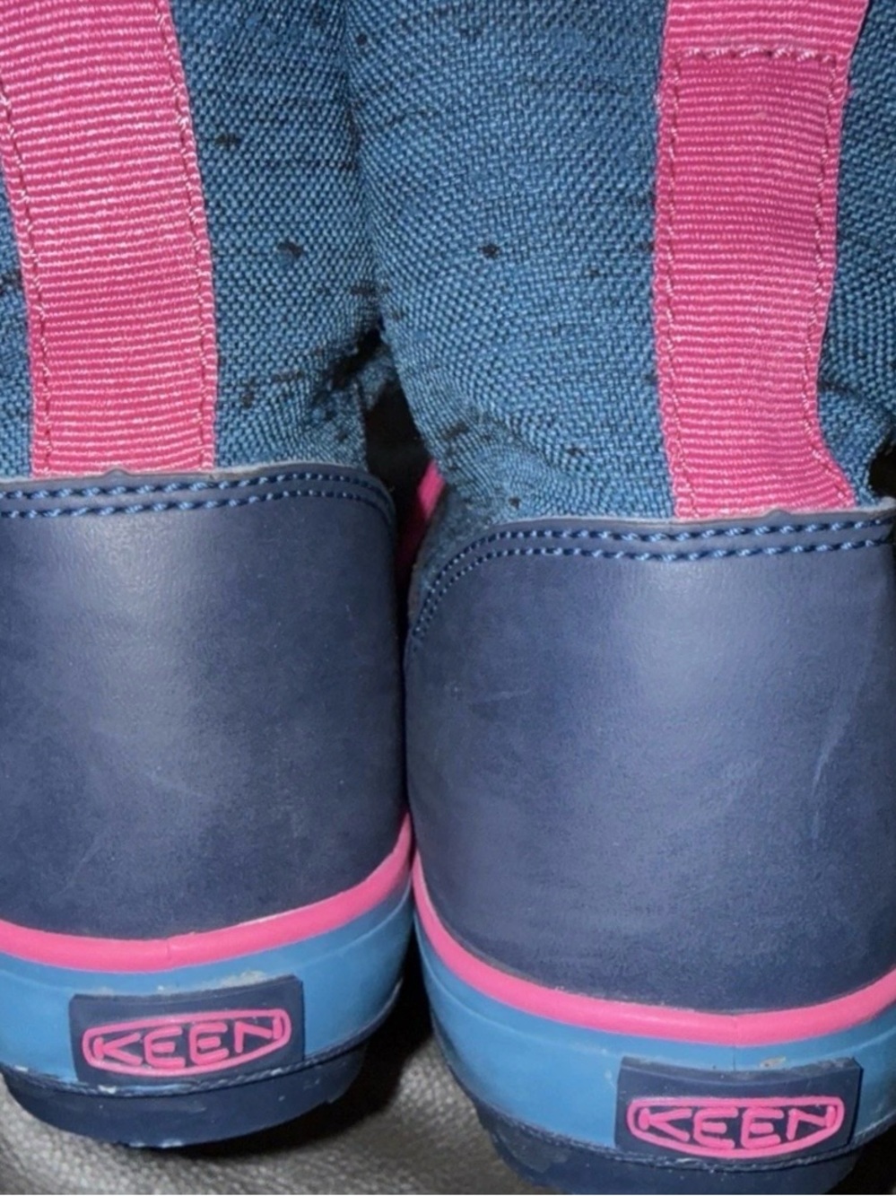 Keen Pink Blue Hiking Boots
Insulation Waterproof Snow Lace
Youth Size 4 Warm - Picture 9 of 9